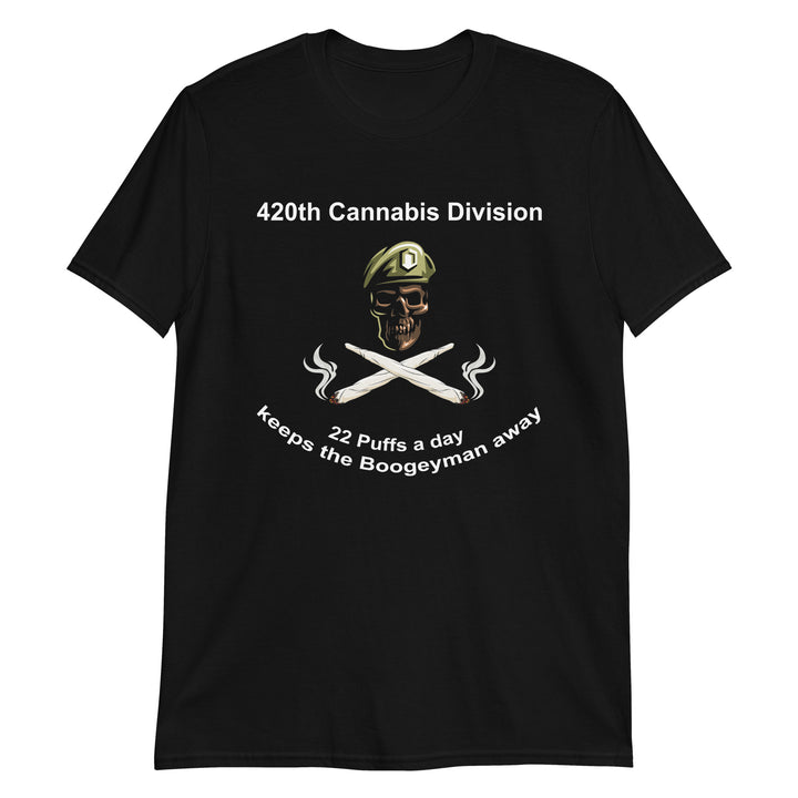 (420TH CANNABIS DIVISION) Short-Sleeve Unisex T-Shirt (MULTIPLE STYLES)