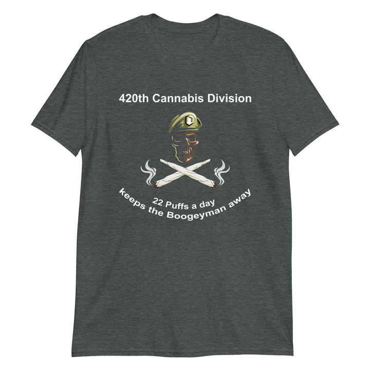 (420TH CANNABIS DIVISION) Short-Sleeve Unisex T-Shirt (MULTIPLE STYLES)